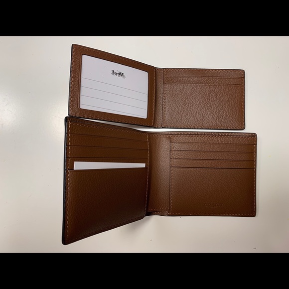 COACH Men’s Double-Billfold Wallet - Picture 5 of 8